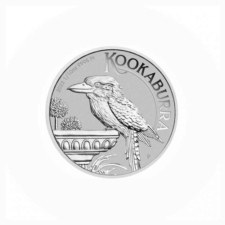 Australien $ 15 Platin Kookaburra 1/10 oz Platin 2022