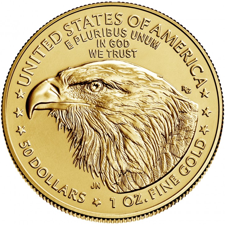 USA Eagle $ 50 1 oz .999 Gold 2022