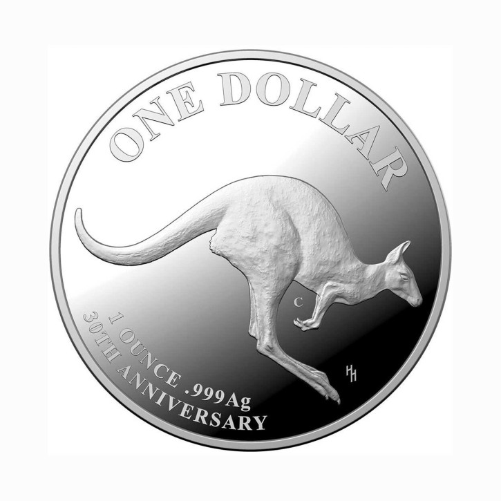 Australien $ 1 Silber Känguru RAM Mob of Thirty 2023 PP