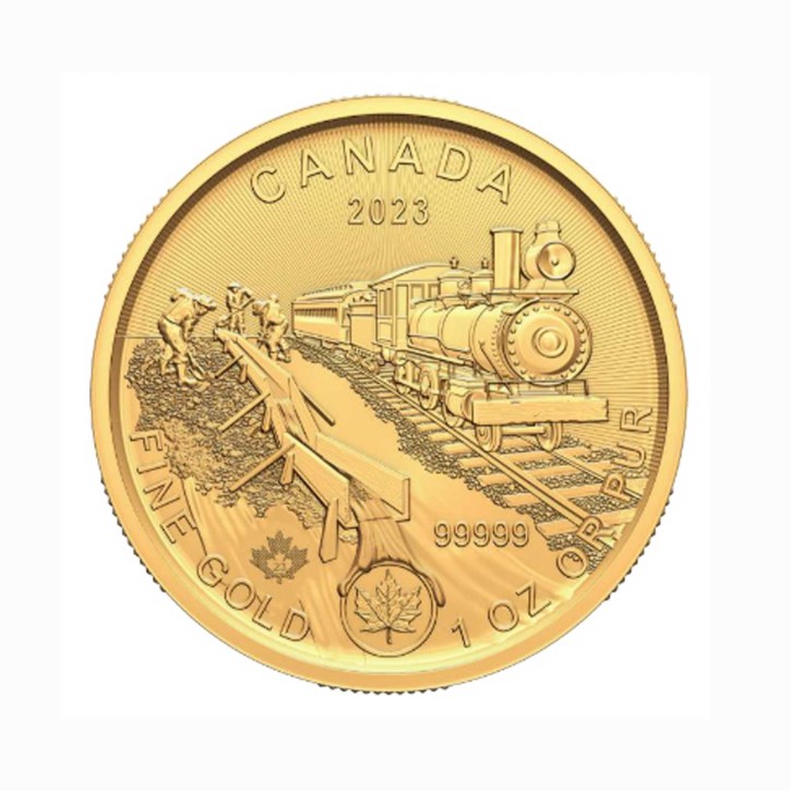 Canada CAD 200 Klondike Gold Rush - Passage for Gold 1 oz .99999 Gold 2023