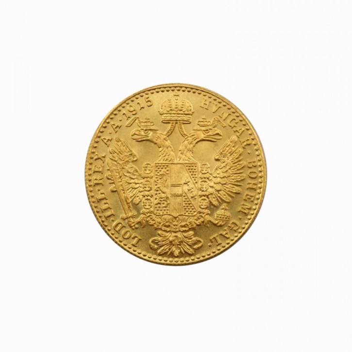 Österreich 1 Dukat Gold 1915 NP
