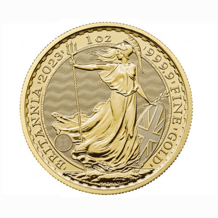 Großbritannien 1 oz Gold Britannia King Charles 100 GBP 2024