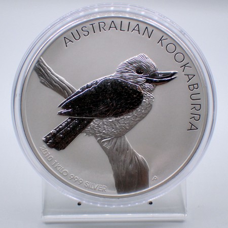 Australien $ 30 Silber 1 kg Kookaburra 2010