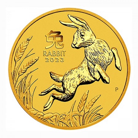 Australien $ 100 1 oz Gold Lunarserie "Hase" 2023
