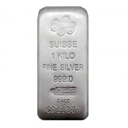 Pamp Suisse Silberbarren 1 Kilo .999 Silber Neuware