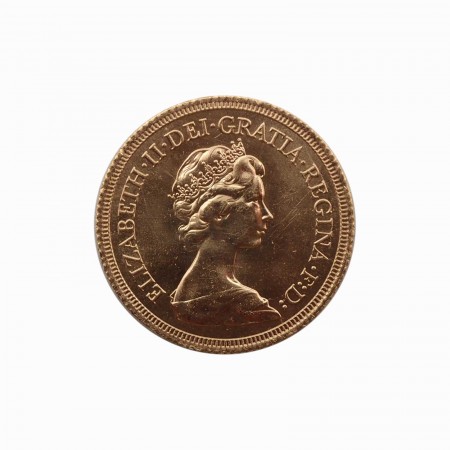Großbritannien 1 Pfund Gold Sovereign Elisabeth Diadem 1974 - 1984