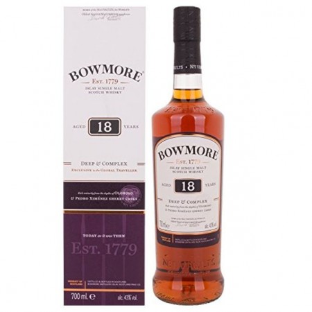 Bowmore 18 YO Deep & Complex Single Malt Scotch Whisky 43% 0,7l