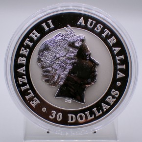 Australien $ 30 Silber 1 kg Kookaburra 2010
