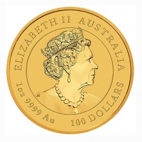 Australien $ 100 1 oz Gold Lunarserie "Hase" 2023
