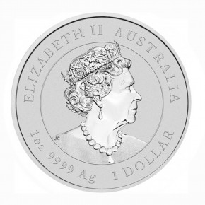 Australien $ 1 Silber 1 oz Lunar Serie III Ochse 2021