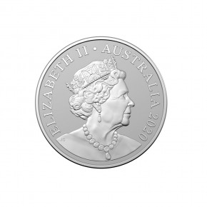 Australien $ 1 Silber Känguru RAM 2020 st