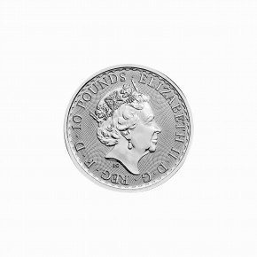 Großbritannien 10 GBP Britannia 1/10 oz Platin 2021