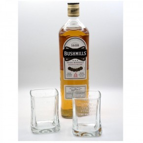 Bushmills Original Irish Triple Distilled Whiskey 1,0 l/40% incl. 2 Gläsern